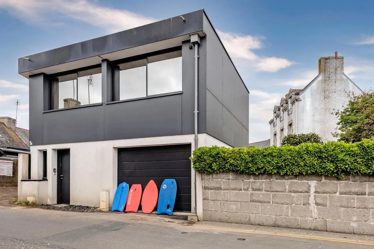 Studio Vue Mer 15M De La Plage Plobannalec França